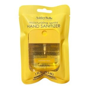 Ashley Bell Moisturizing Spray Hand Sanitizer 1 fl oz (29.5 mL) Sunflower Haze